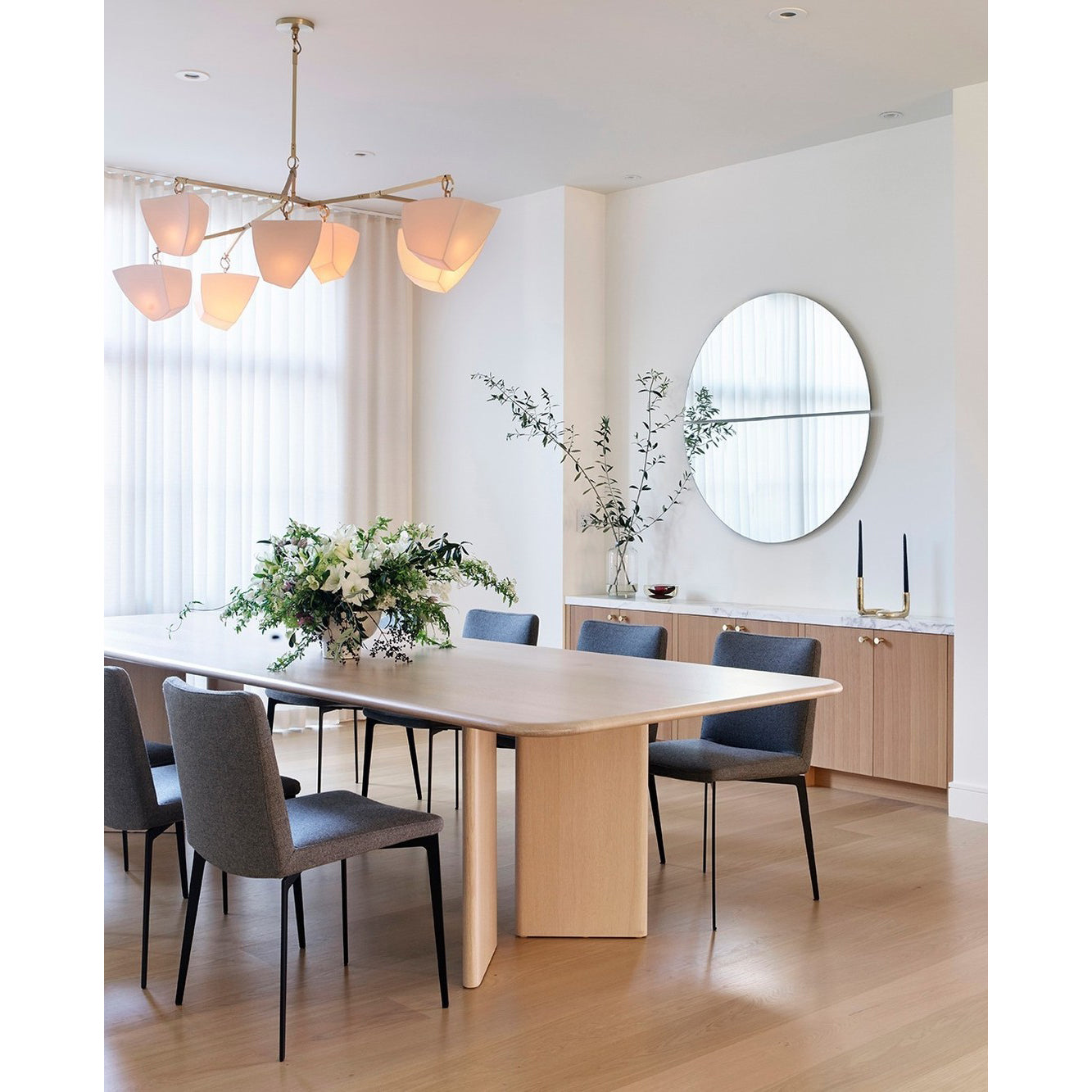 Branching Mobile Chandelier