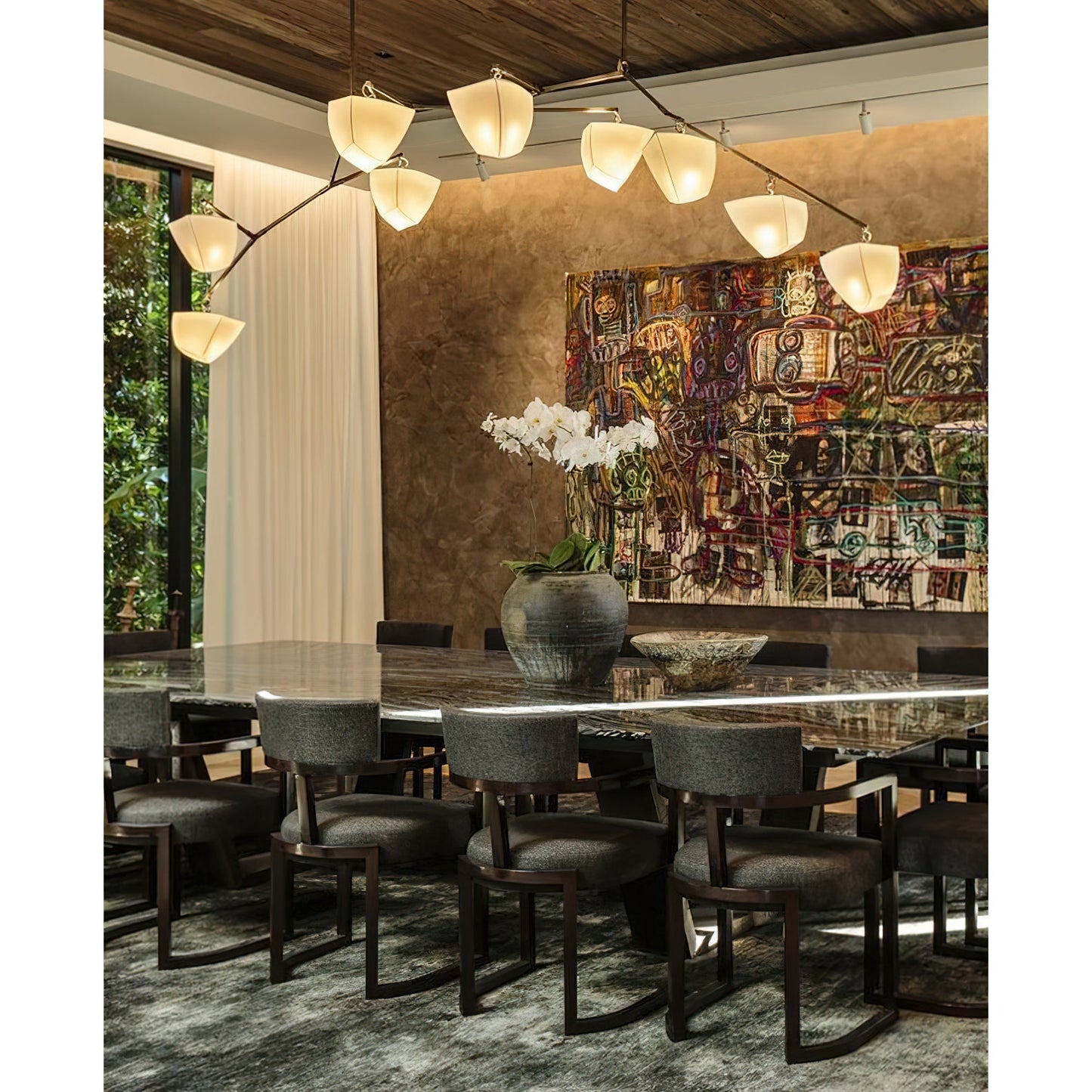 Branching Mobile Chandelier