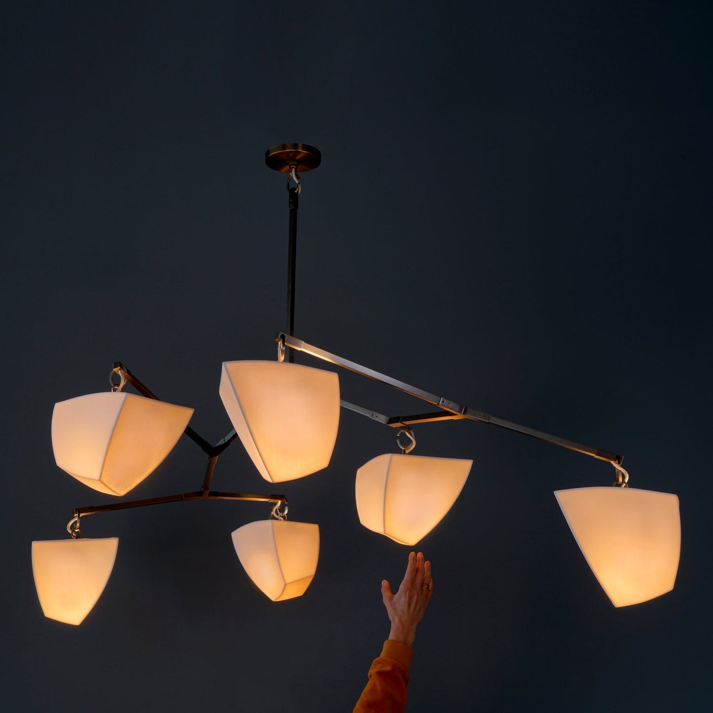 Branching Mobile Chandelier