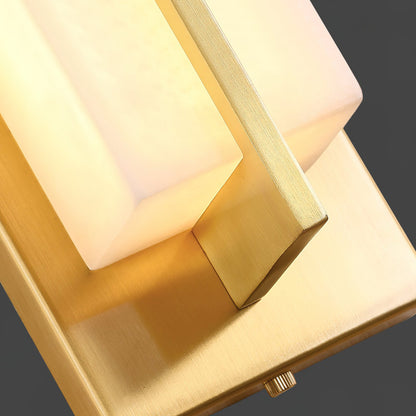 Cecily LED Alabaster Sconce