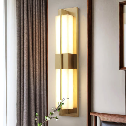 Cecily LED Alabaster Sconce