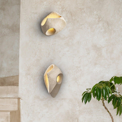 Cement Hollow Wall Lamp