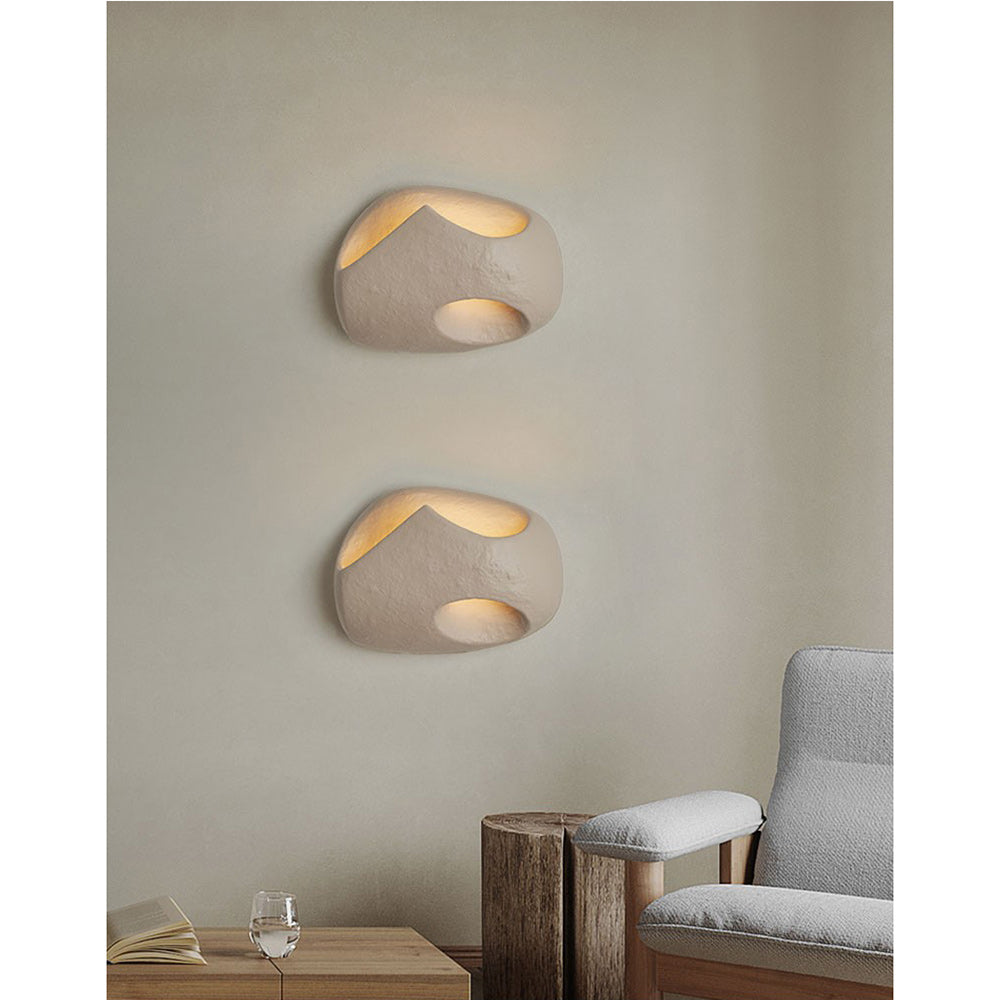 Cement Hollow Wall Lamp