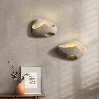 Cement Hollow Wall Lamp