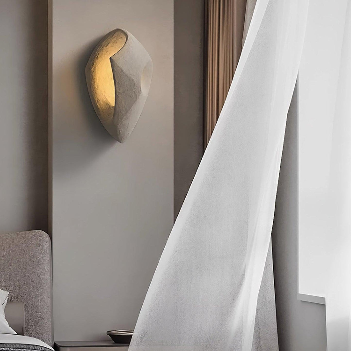Cement Hollow Wall Lamp