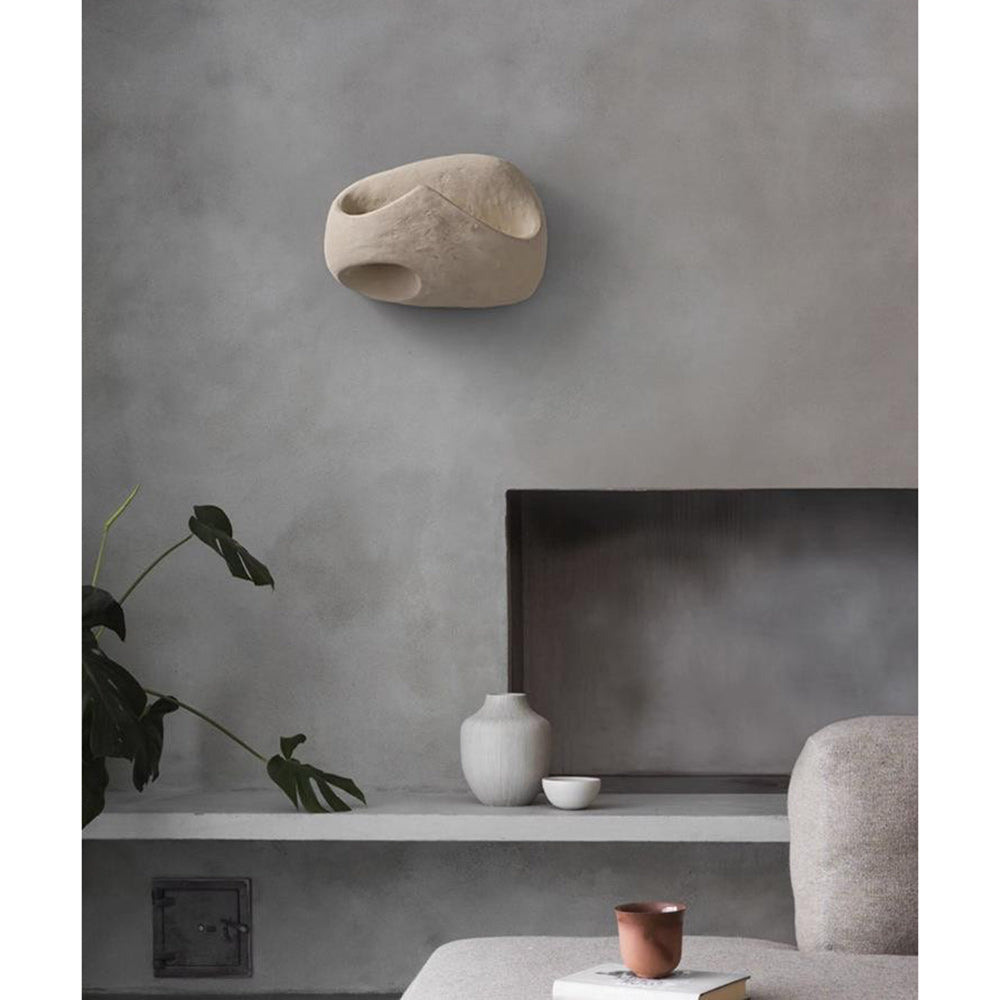 Cement Hollow Wall Lamp