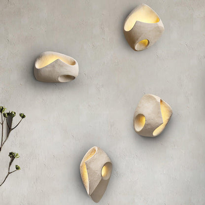 Cement Hollow Wall Lamp