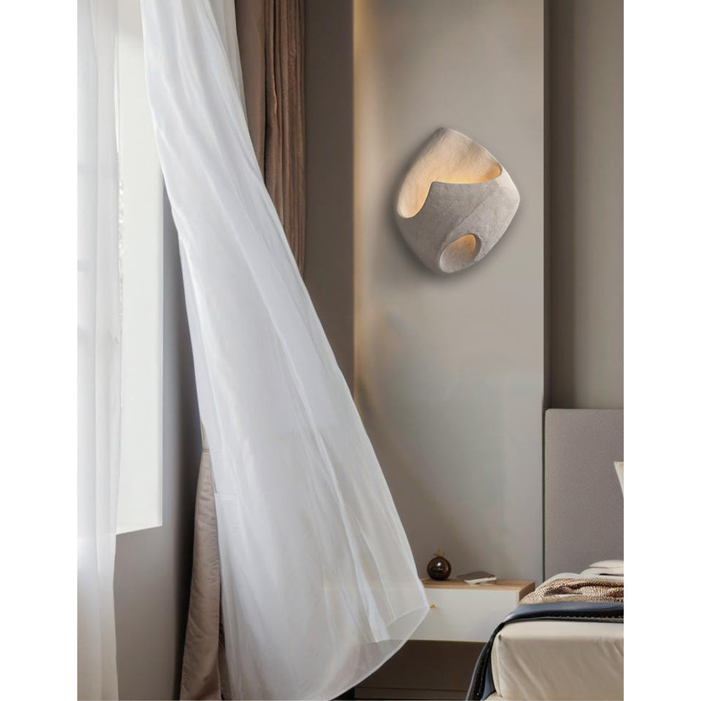 Cement Hollow Wall Lamp