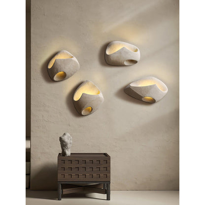 Cement Hollow Wall Lamp