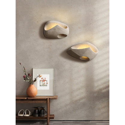 Cement Hollow Wall Lamp