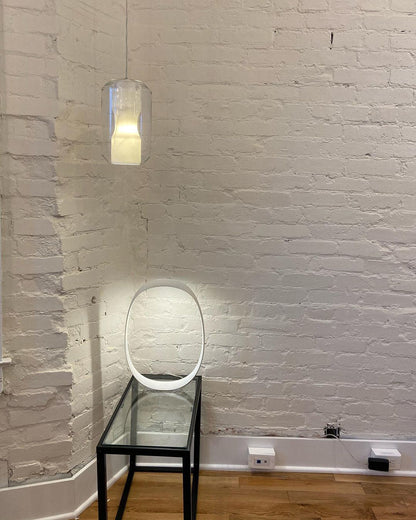 Glass Alabaster Pendant Lamp