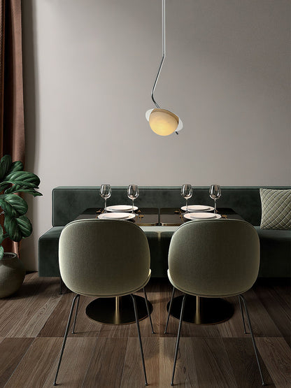 Chic Luminance Alabaster Pendant Light
