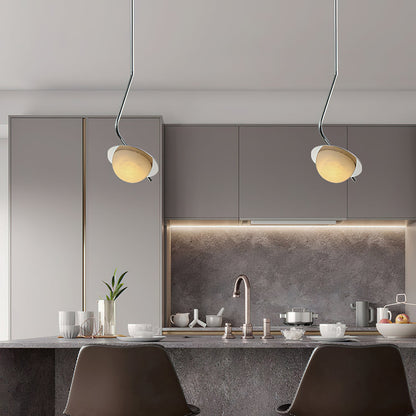 Chic Luminance Alabaster Pendant Light