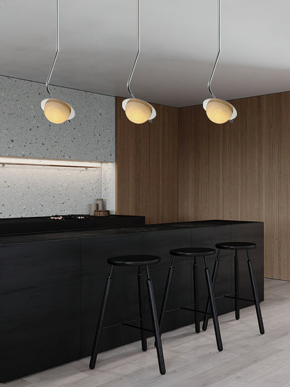 Chic Luminance Alabaster Pendant Light