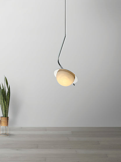 Chic Luminance Alabaster Pendant Light