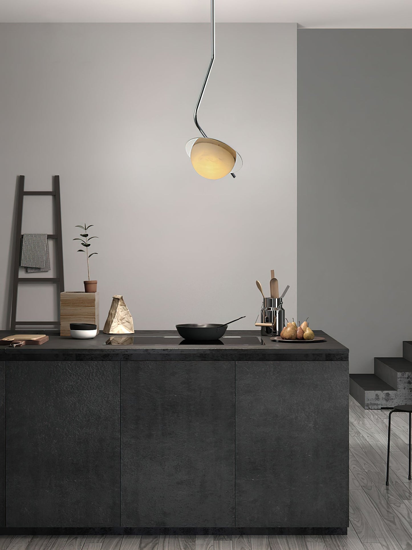 Chic Luminance Alabaster Pendant Light