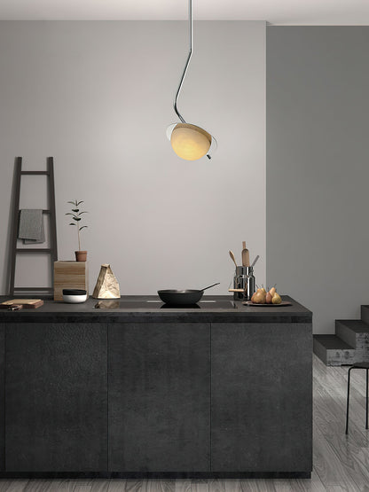 Chic Luminance Alabaster Pendant Light