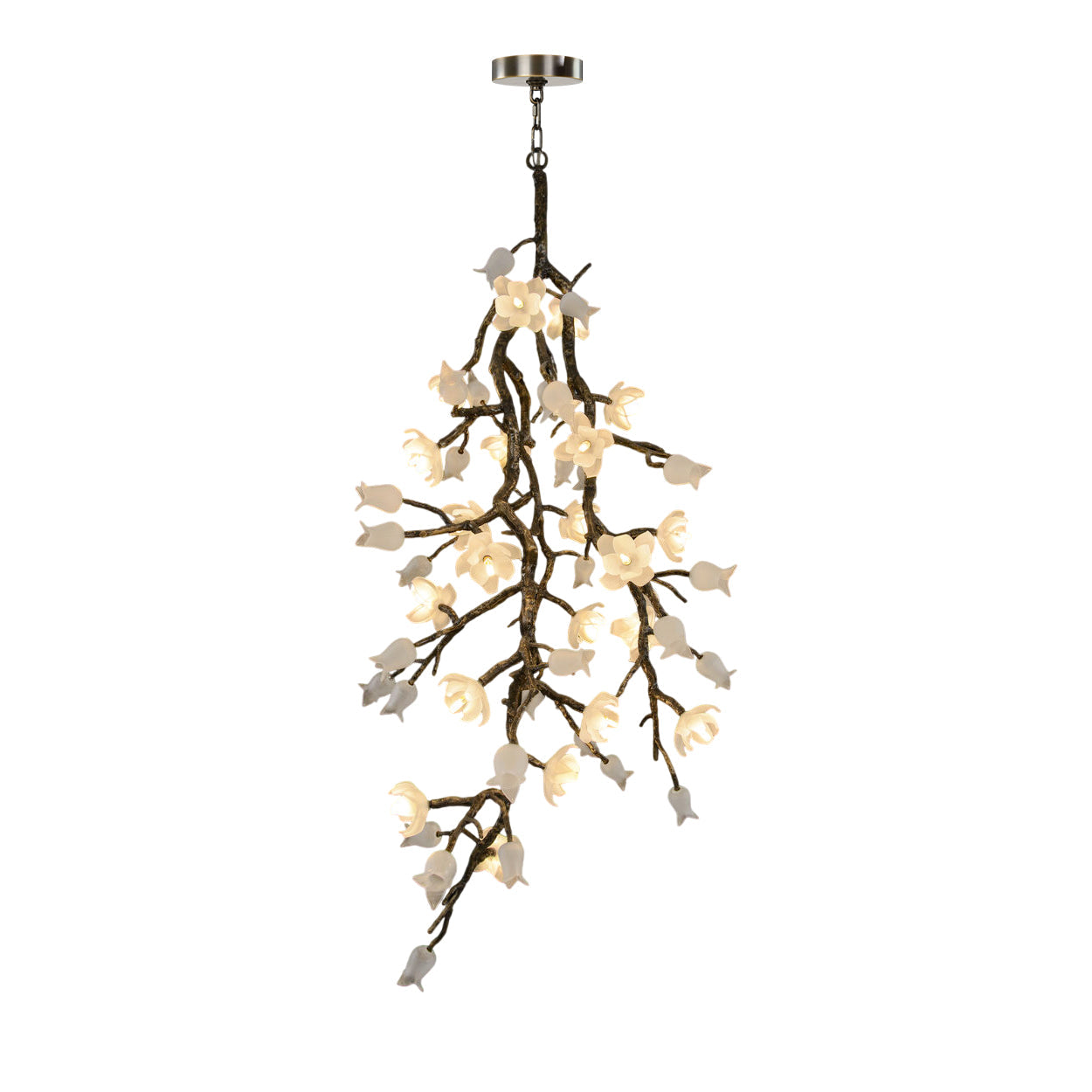 Cascading Blossom Chandelier