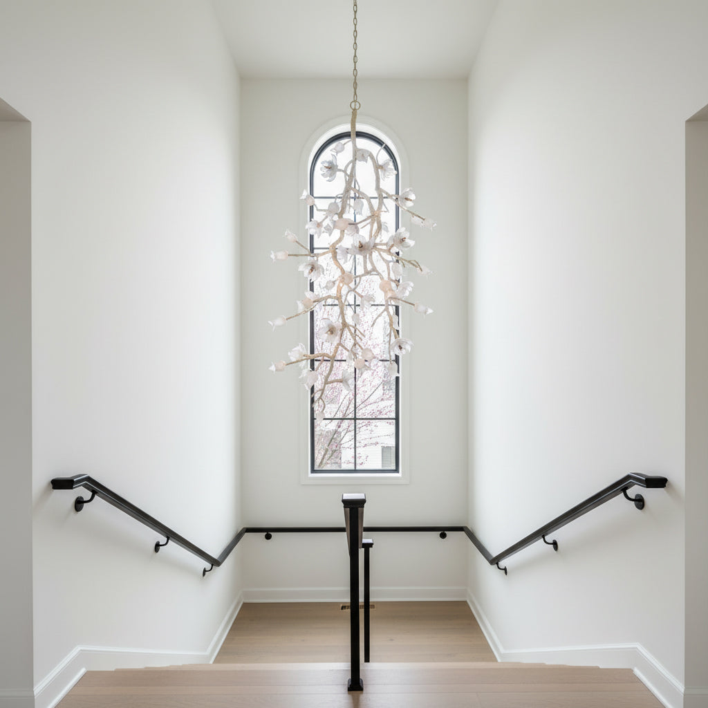 Cascading Blossom Chandelier