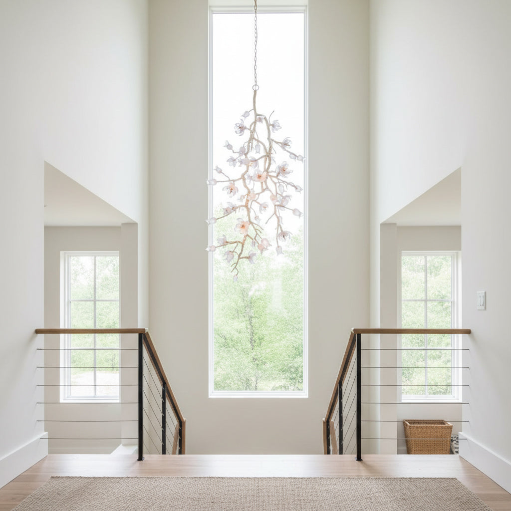 Cascading Blossom Chandelier