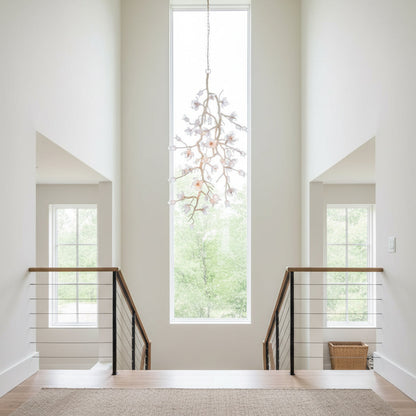 Cascading Blossom Chandelier