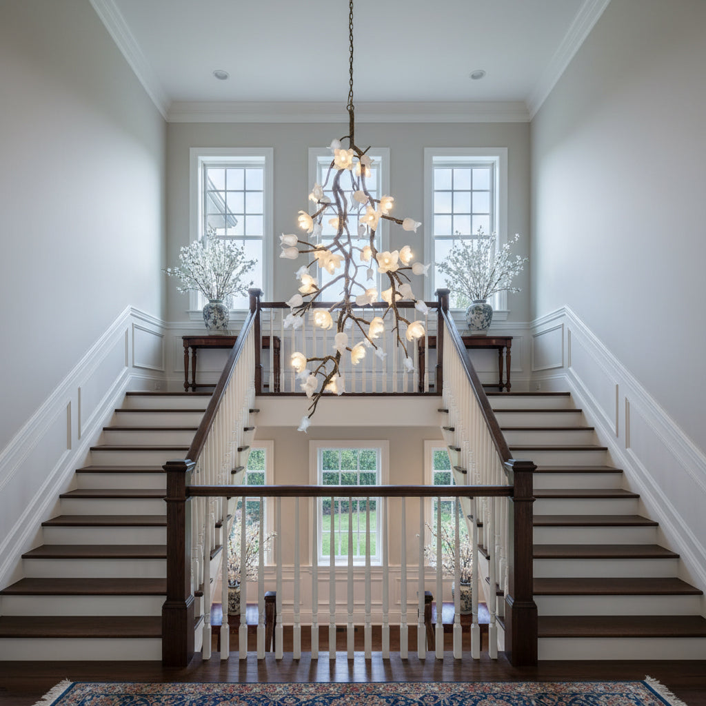 Cascading Blossom Chandelier
