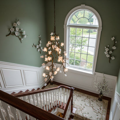Cascading Blossom Chandelier