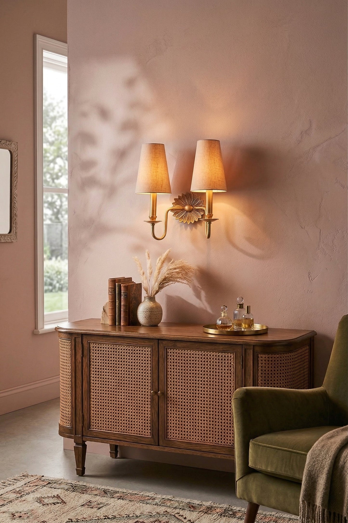 Demeter Double Sconce
