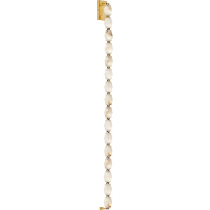 Alabaster Pillar Sconce