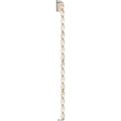 Alabaster Pillar Sconce