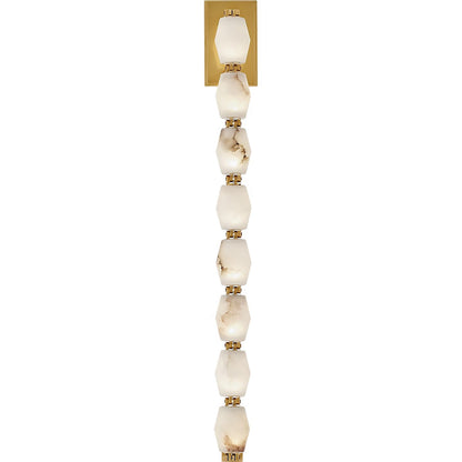 Alabaster Pillar Sconce