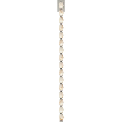Alabaster Pillar Sconce