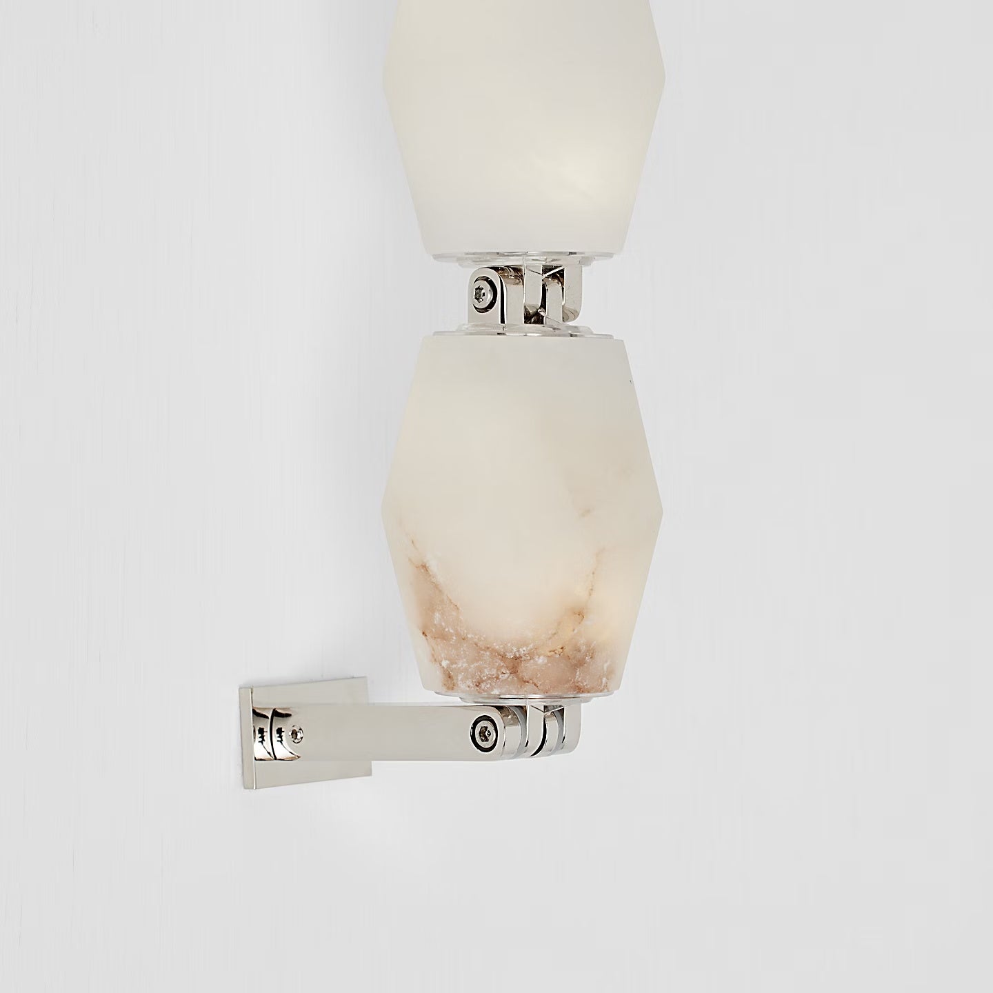 Alabaster Pillar Sconce