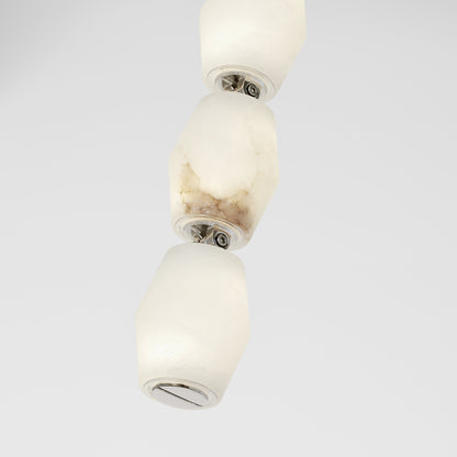 Alabaster Pillar Sconce