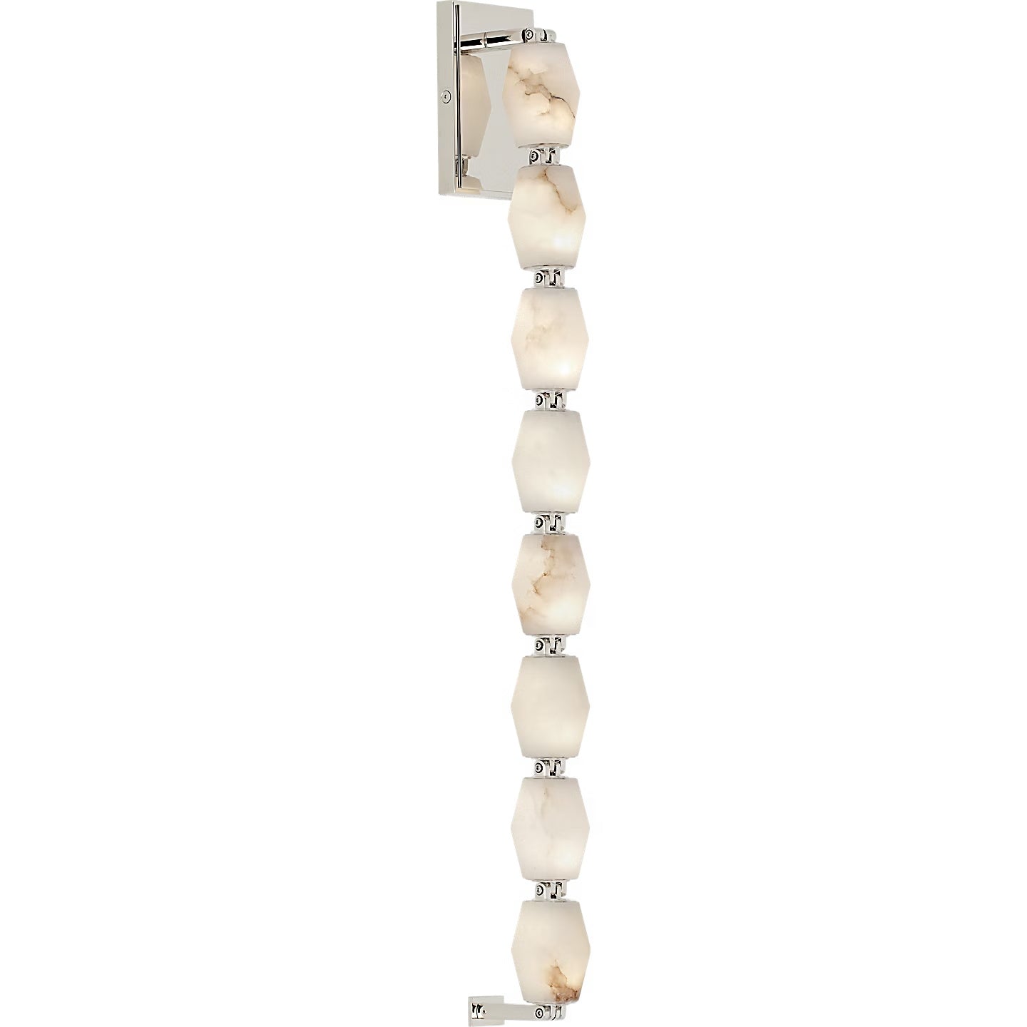 Alabaster Pillar Sconce