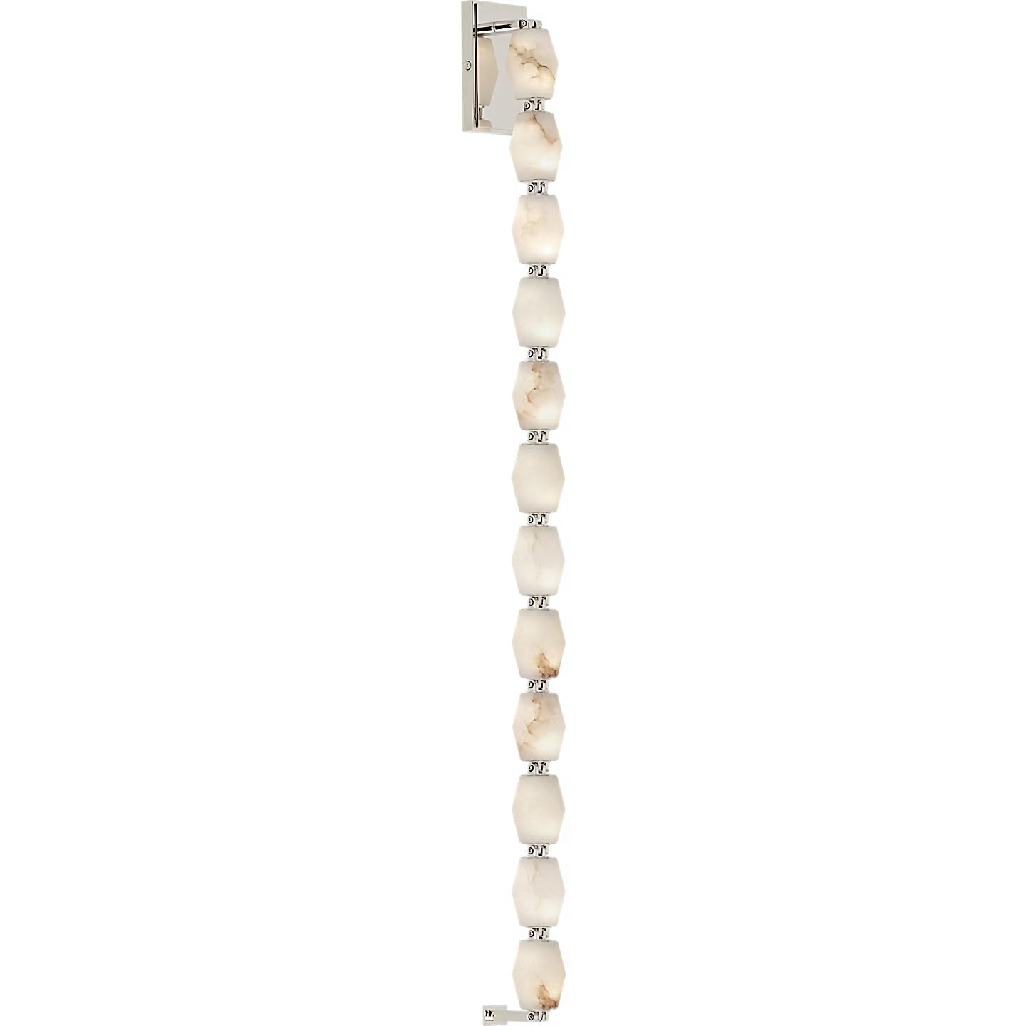 Alabaster Pillar Sconce