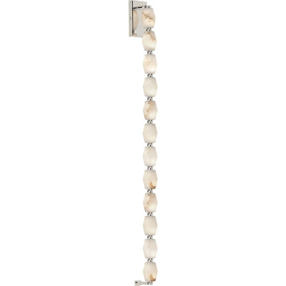 Alabaster Pillar Sconce