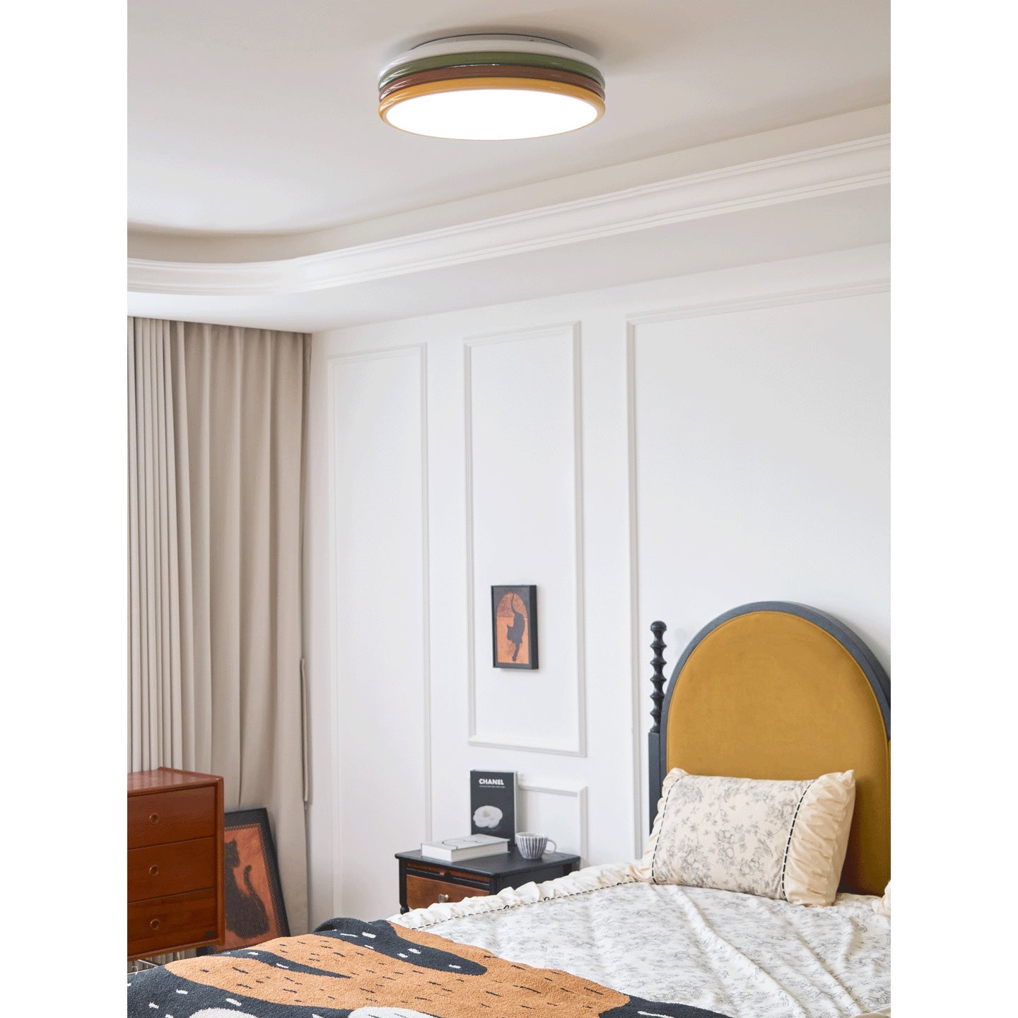 Color Stack Flush Mount