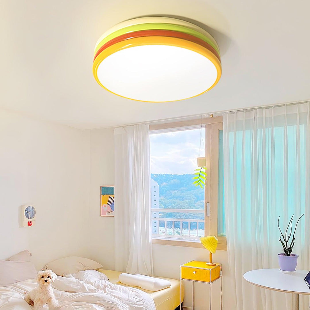 Color Stack Flush Mount