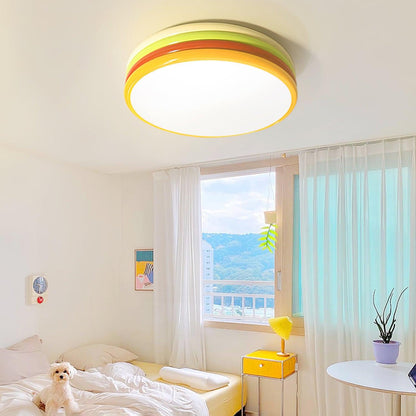 Color Stack Flush Mount