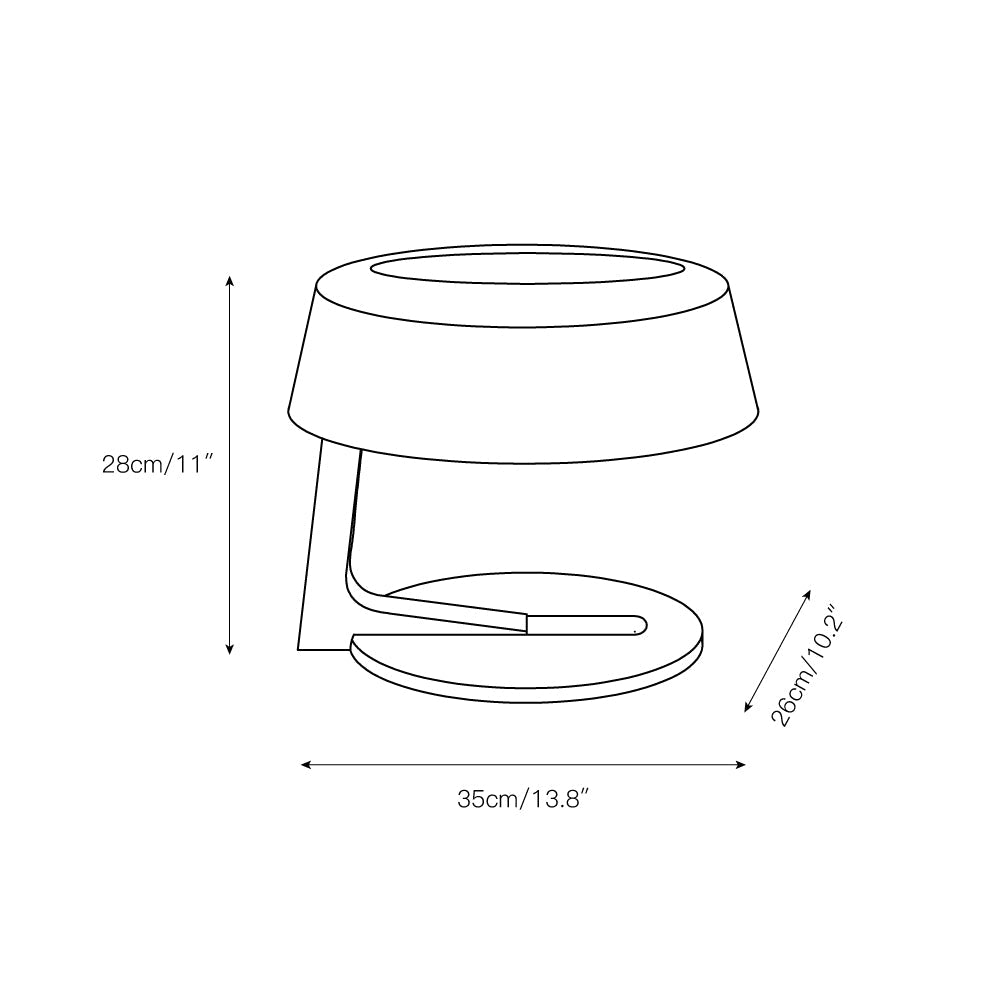 Comete Alabaster Table Lamp