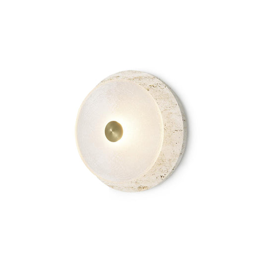 Coral Travertine Wall Lamp