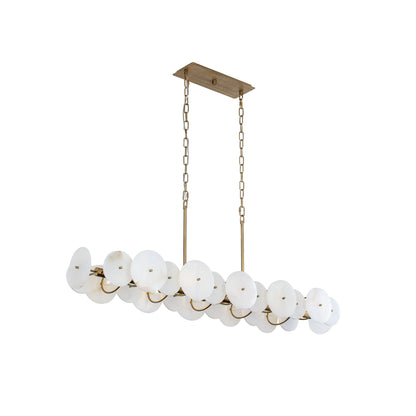 Selene Linear Alabaster Chandelier