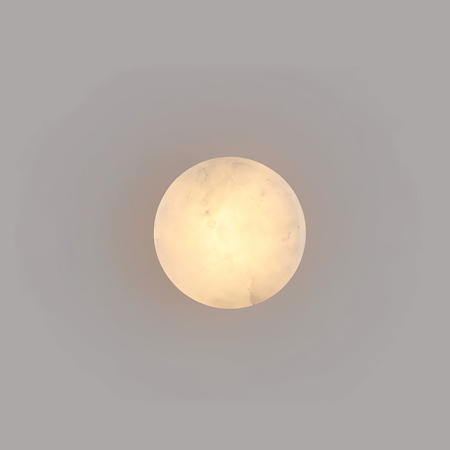 Cylindrical Alabaster Wall Lamp