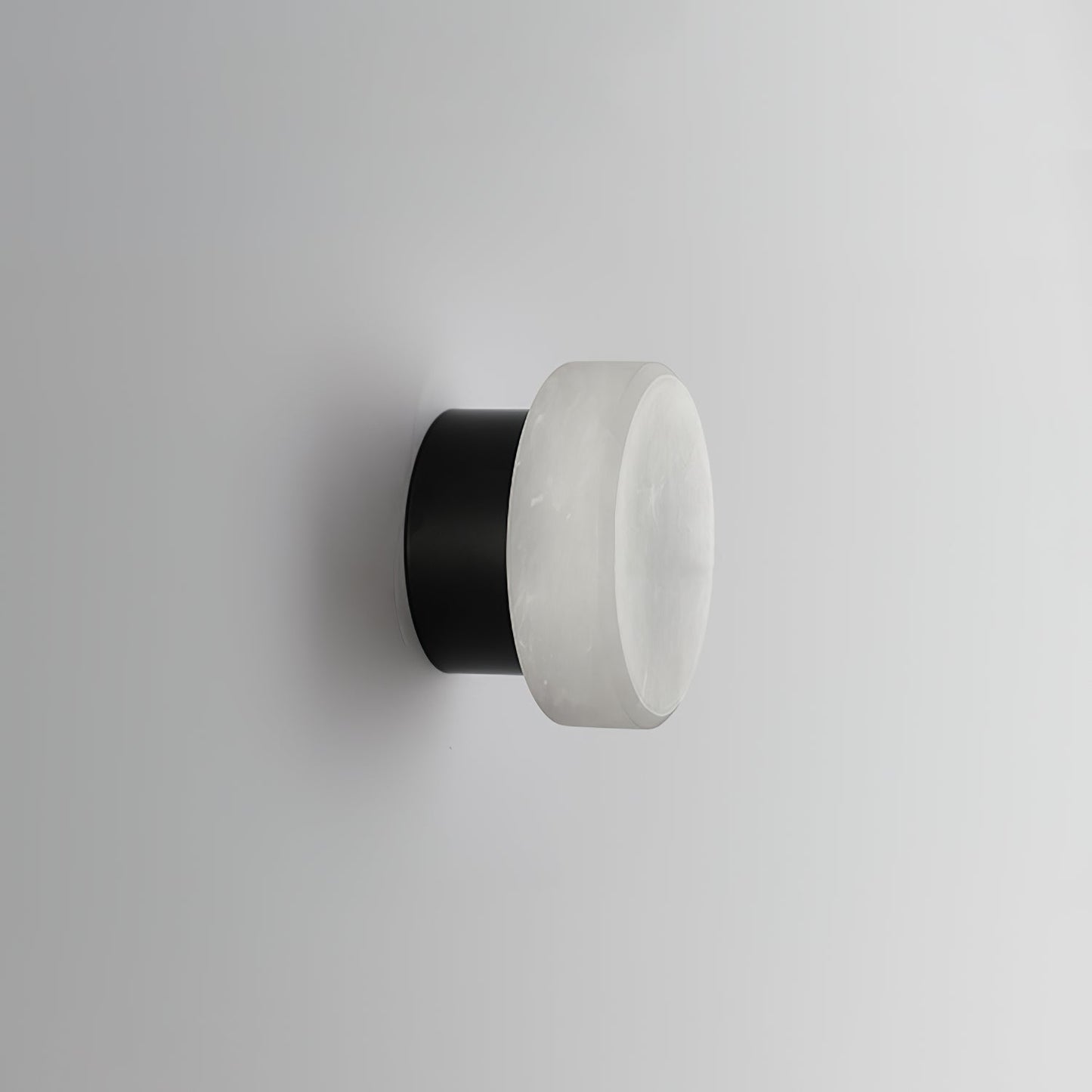 Cylindrical Alabaster Wall Lamp