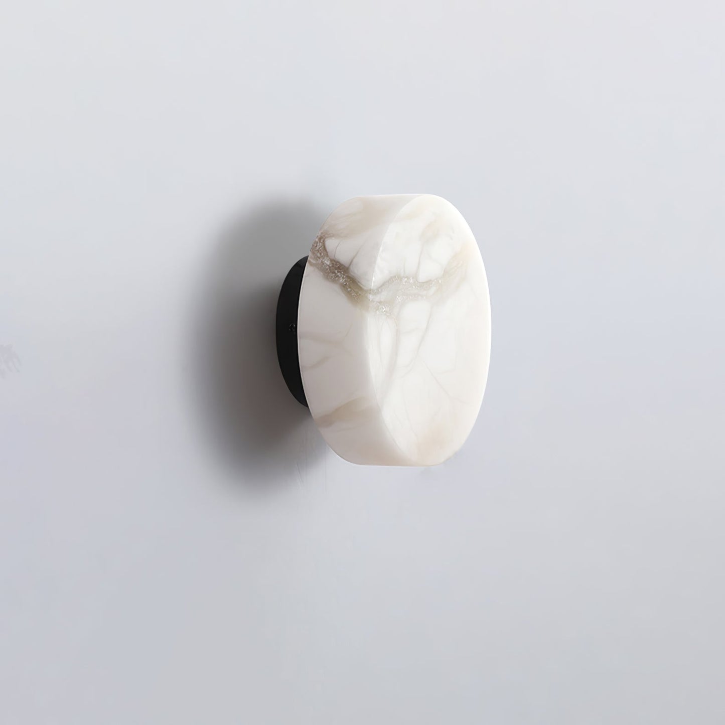 Cylindrical Alabaster Wall Lamp