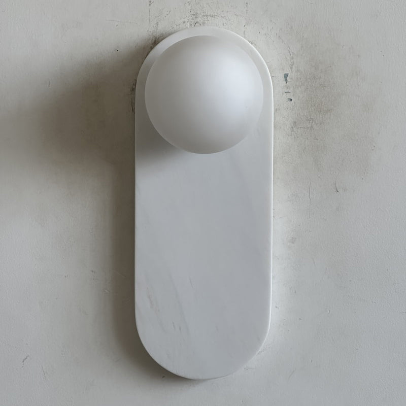 Lucie White Sconce