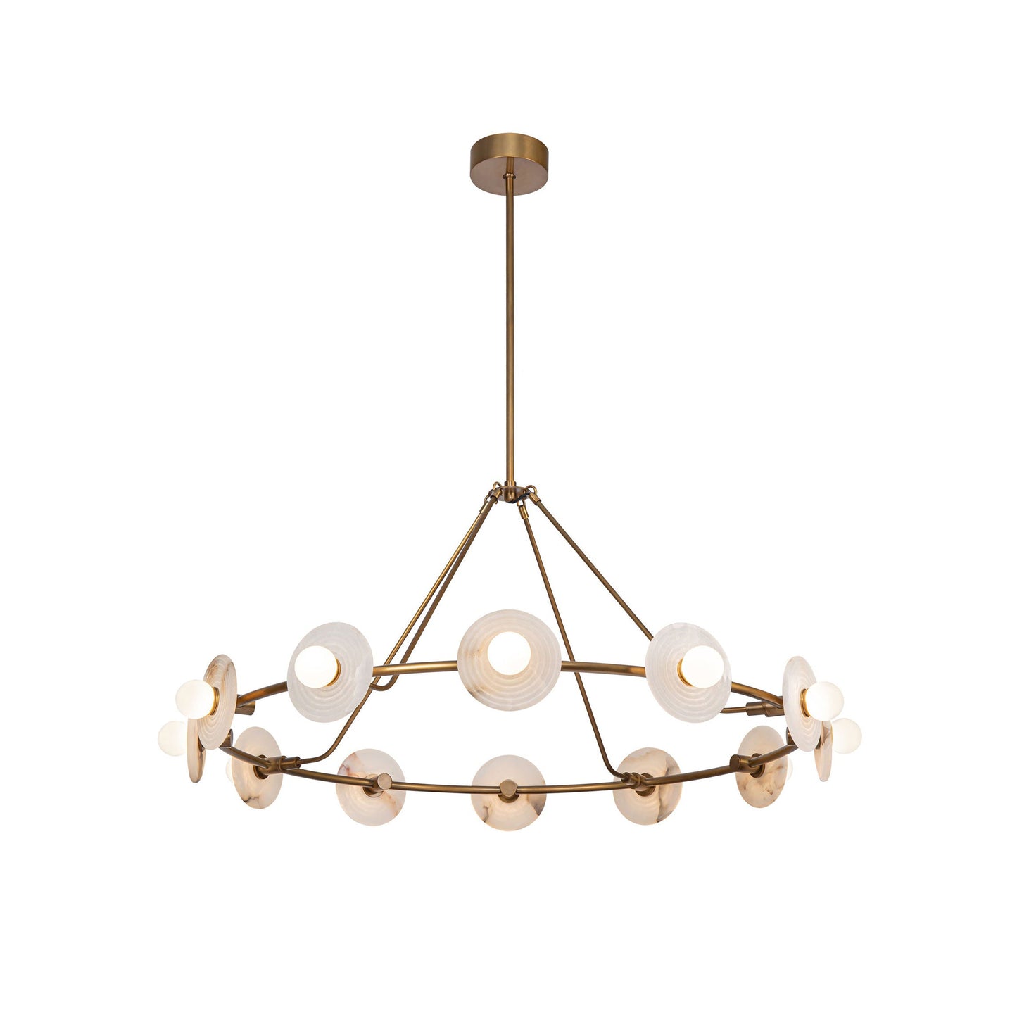 Dahlia Alabaster Chandelier