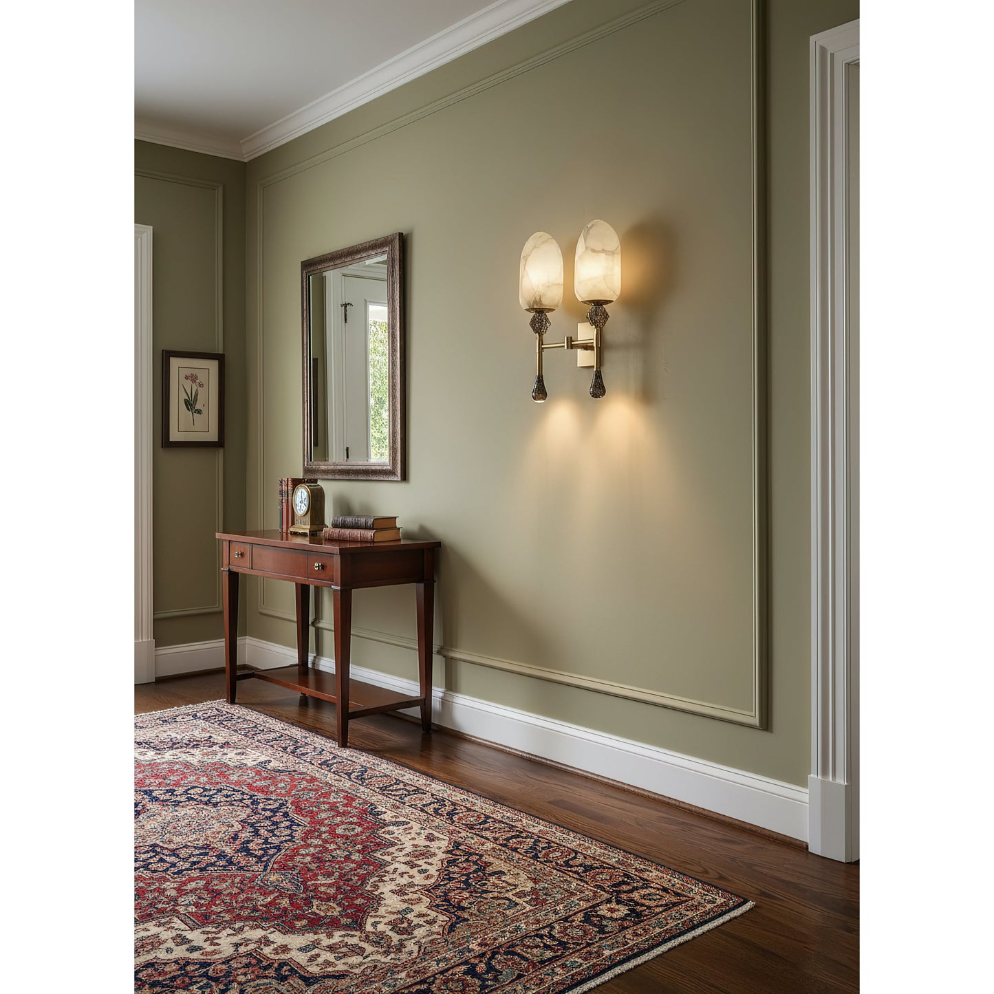 Dakota Alabaster Wall Lamp