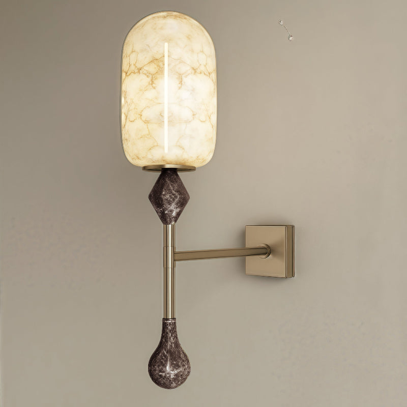 Dakota Alabaster Wall Lamp